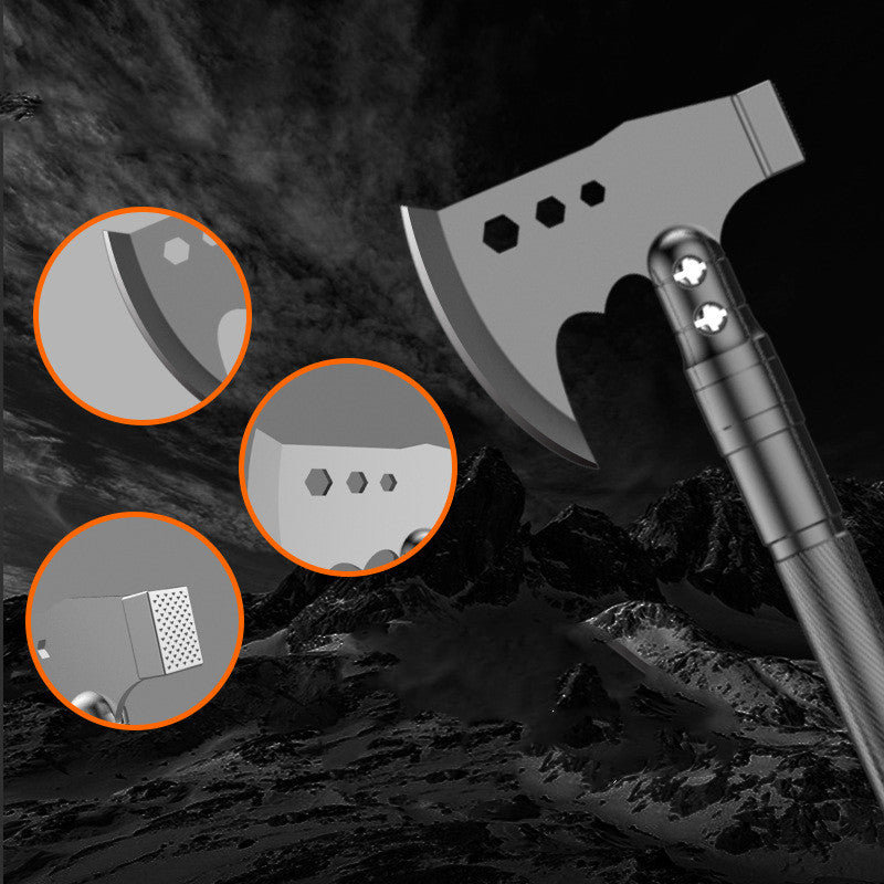 Military-Grade Multi-Function Folding Shovel