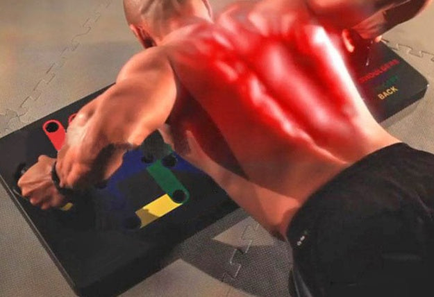 Color-Coded Push-Up Training Board