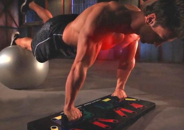 Color-Coded Push-Up Training Board
