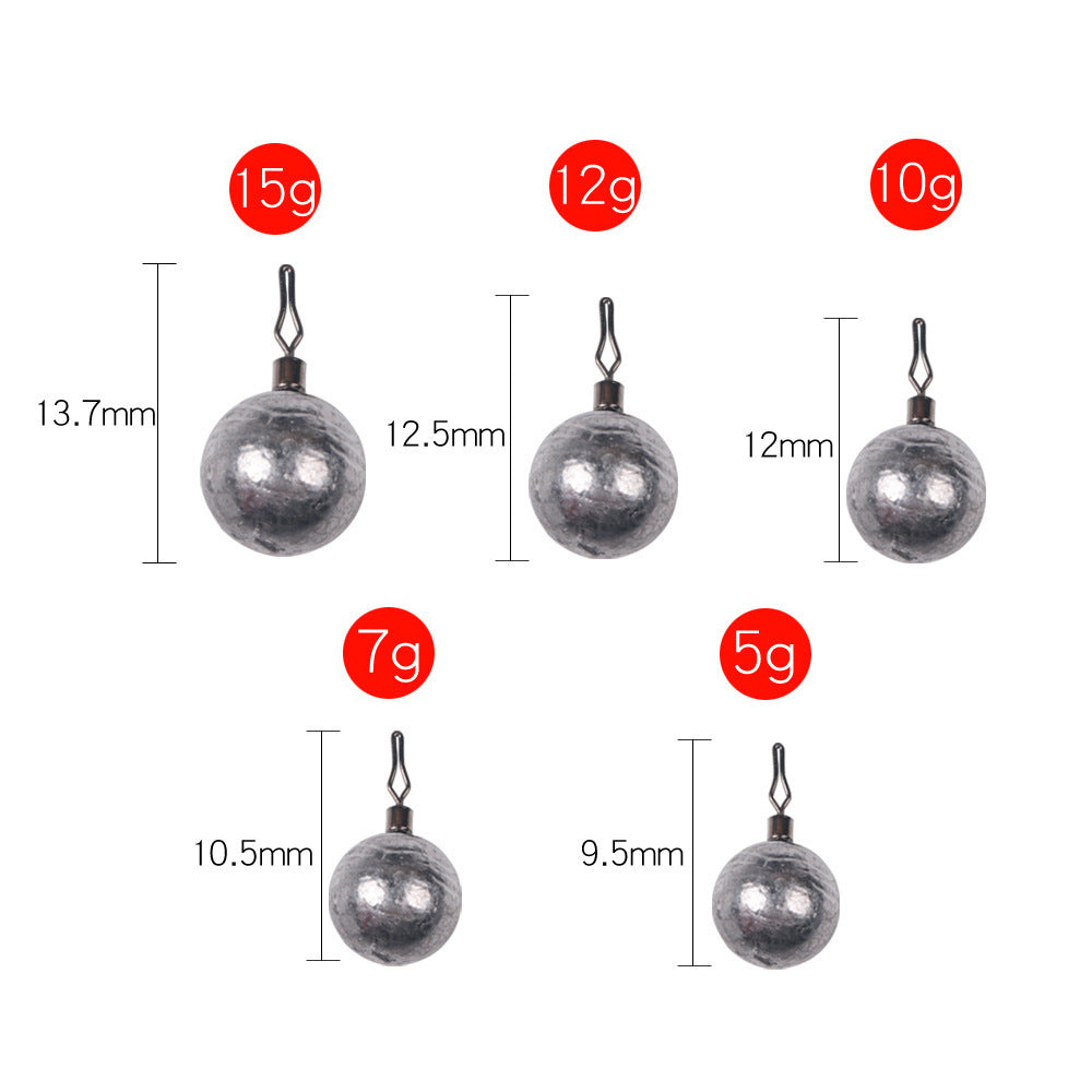 Premium Lead Fishing Sinkers