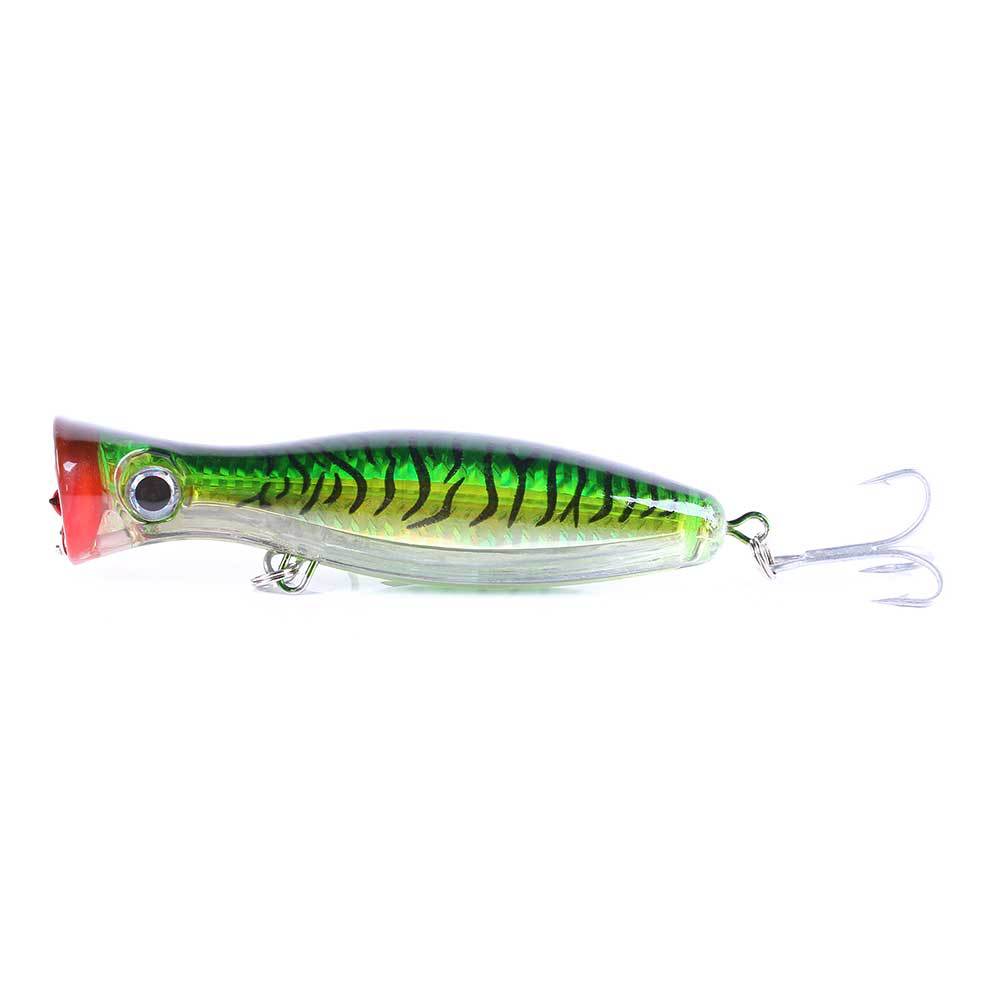 Premium Laser-Effect Fishing Lure with VMC Triple Hooks