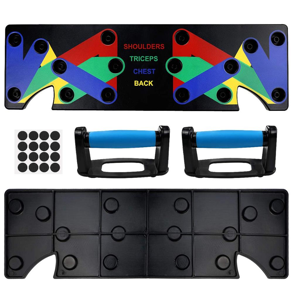 Color-Coded Push-Up Training Board