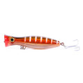 Premium Laser-Effect Fishing Lure with VMC Triple Hooks