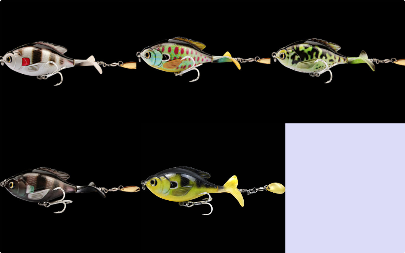 Premium Tractor Fishing Lure - 9.5cm Triple Hook Crankbait