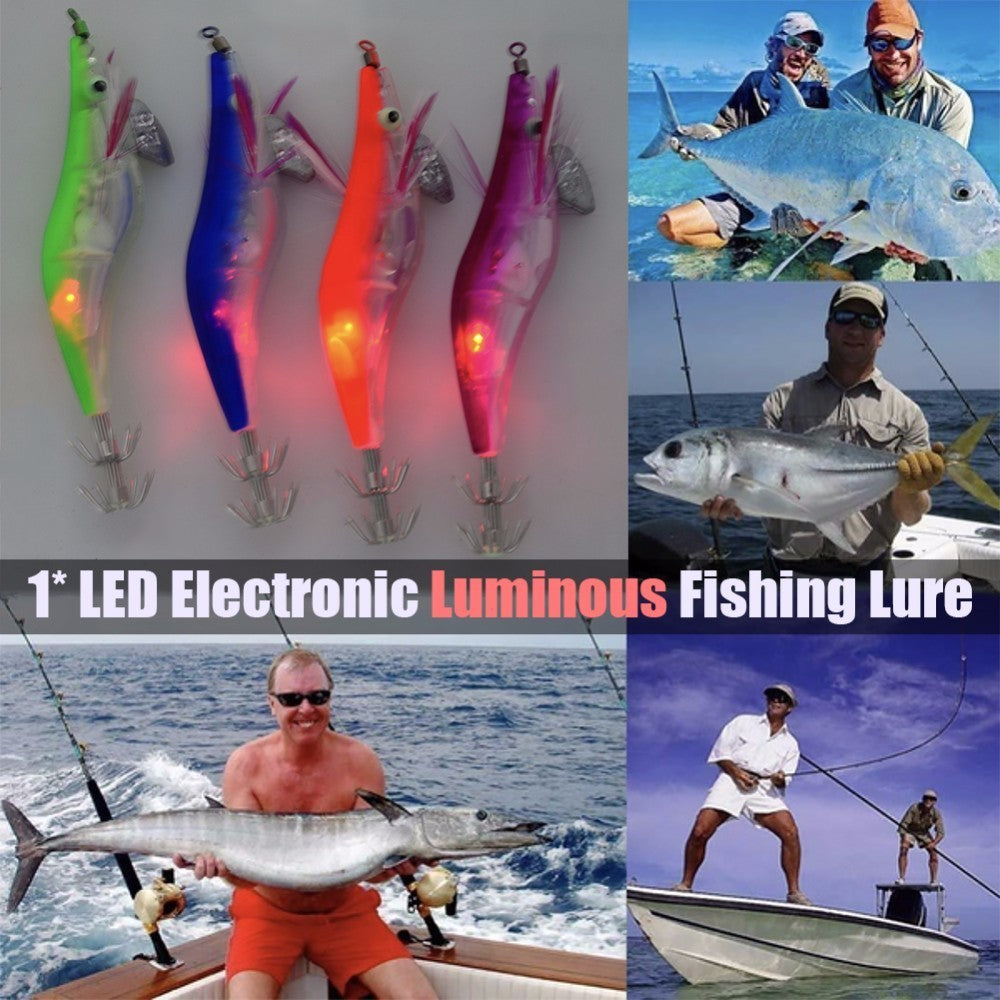 Bionic Shrimp Fishing Lures - Hard Bait Set (4 Colors)