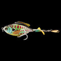 Premium Tractor Fishing Lure - 9.5cm Triple Hook Crankbait