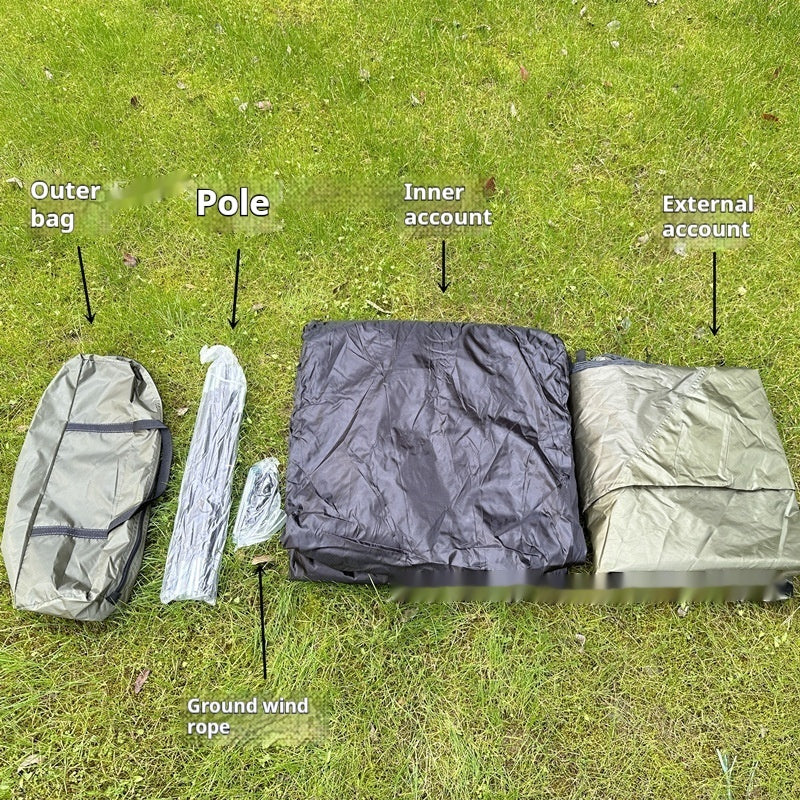 Basecamp Pro 4-Person Waterproof Camping Tent