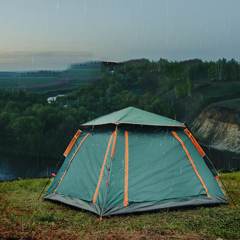 Automatic Pop-Up Beach Tent - Waterproof Multi-Person Camping Shelter