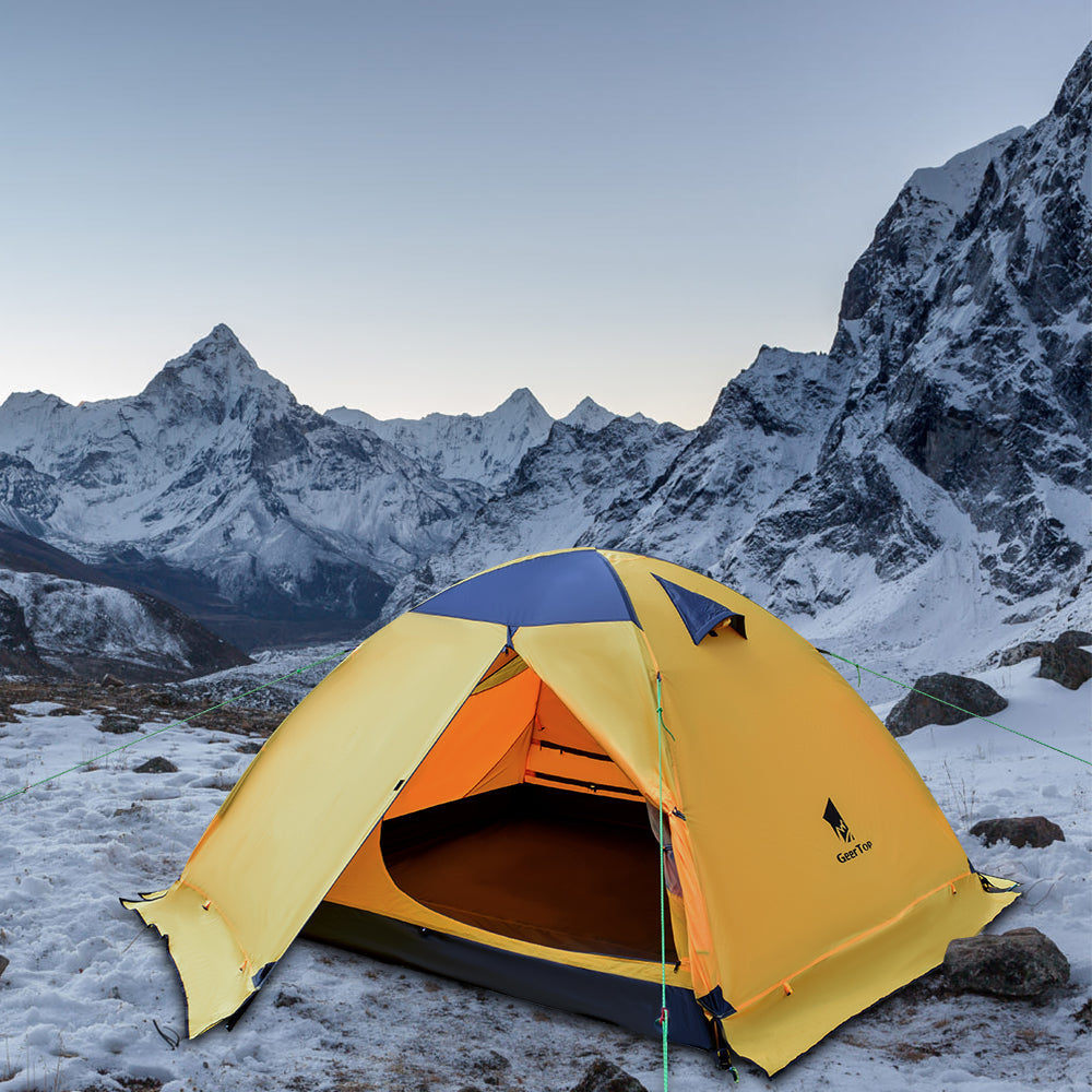 Double-Layer Waterproof Camping Tent