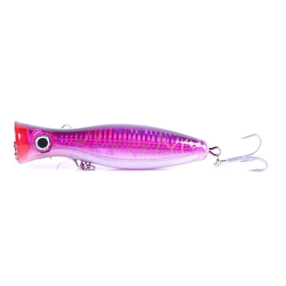 Premium Laser-Effect Fishing Lure with VMC Triple Hooks