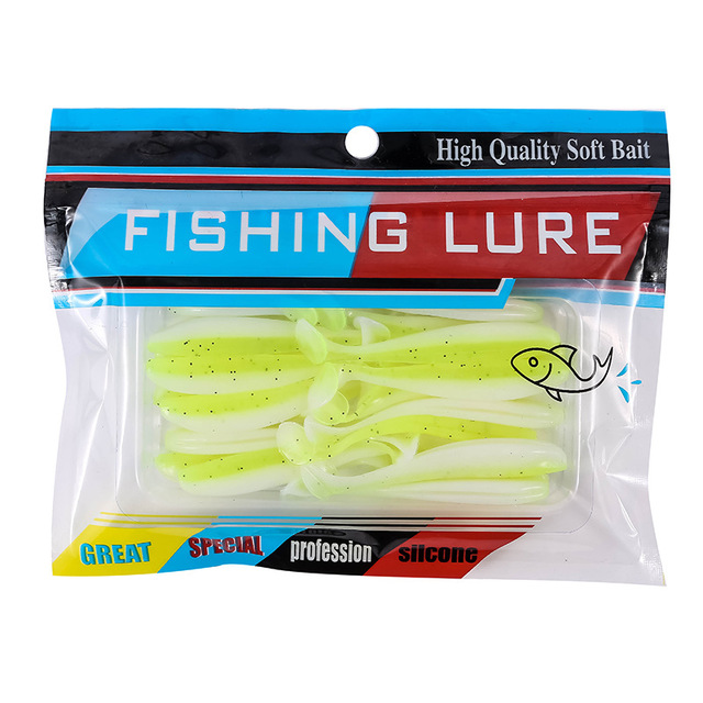 Artificial Fishing Lures Set - Soft Bait Tackle Kit (20 Pieces)