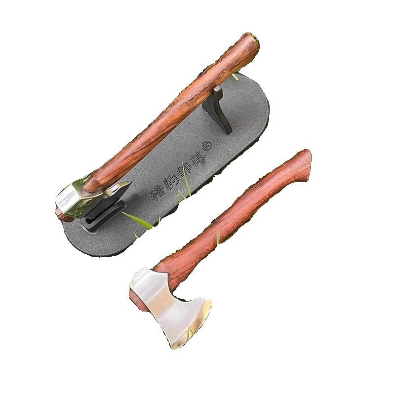Compact Survival Axe with Knife Holder