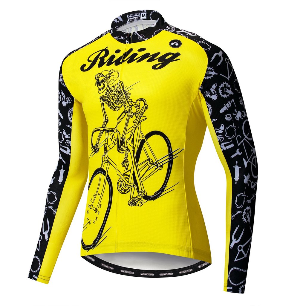 Men's Long Sleeve Cycling Jersey