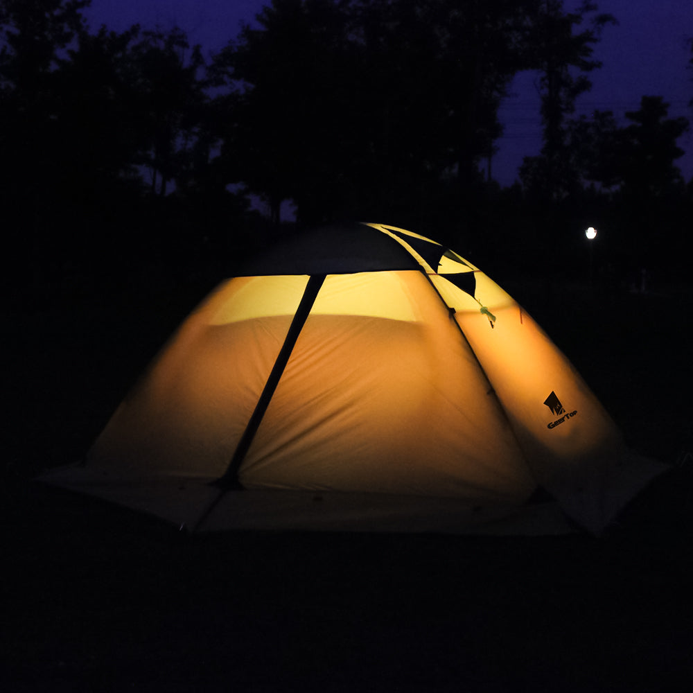 Double-Layer Waterproof Camping Tent