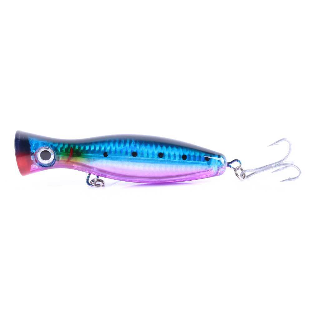 Premium Laser-Effect Fishing Lure with VMC Triple Hooks