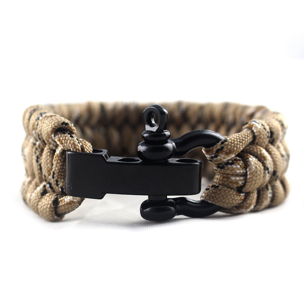 7-in-1 Paracord Survival Bracelet