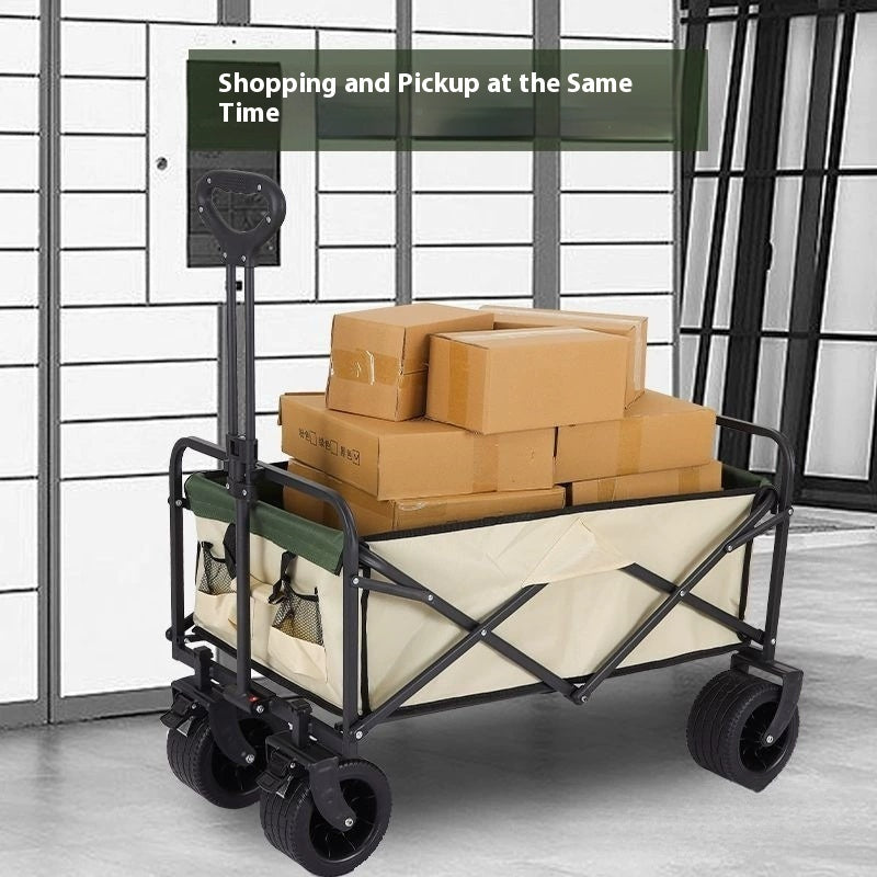 Heavy-Duty Folding Camping Cart