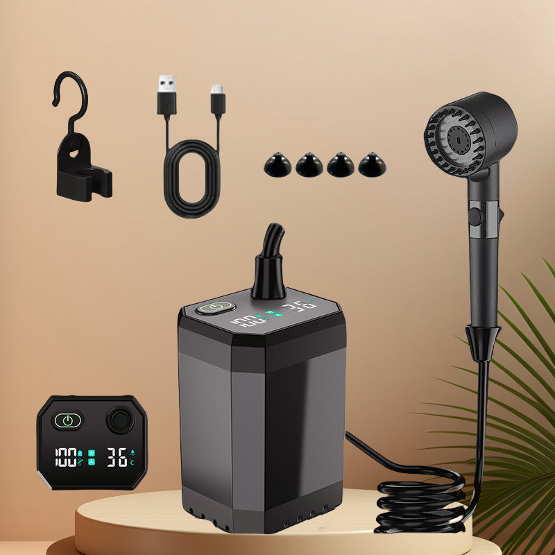 6000mAh Portable Electric Camping Shower