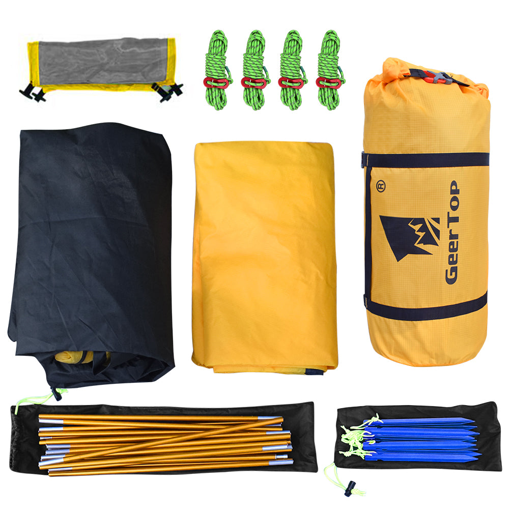 Double-Layer Waterproof Camping Tent