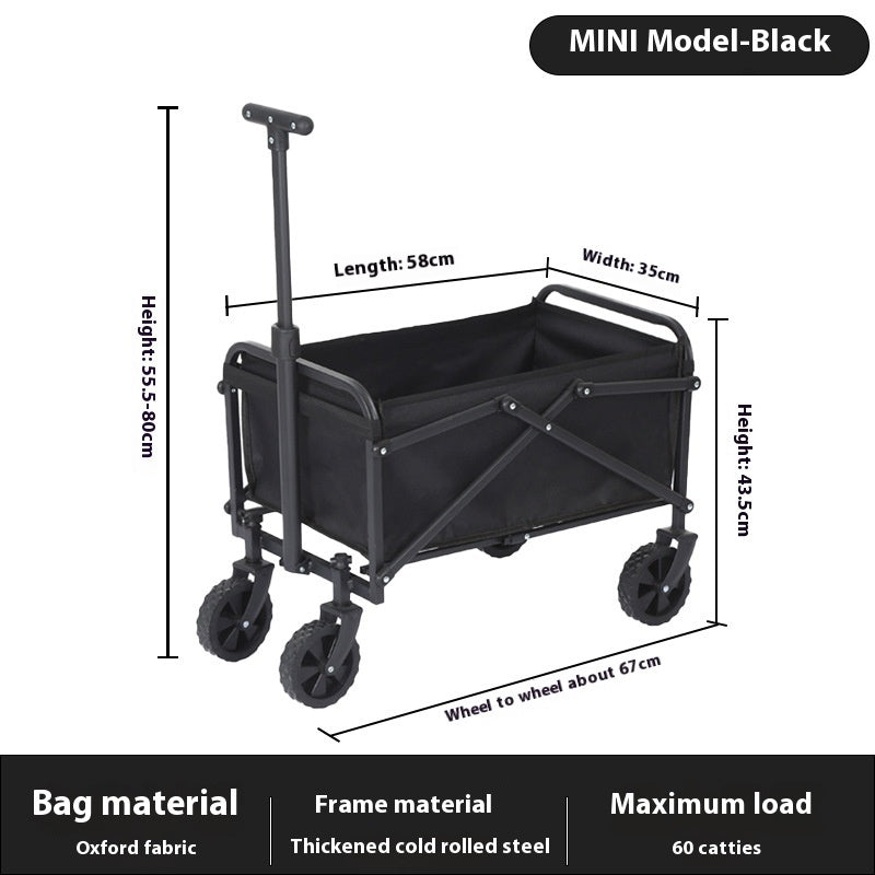 Heavy-Duty Folding Camping Cart