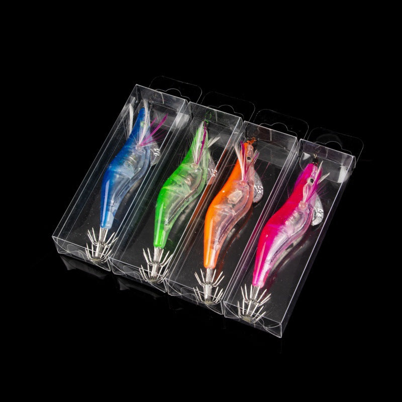 Bionic Shrimp Fishing Lures - Hard Bait Set (4 Colors)