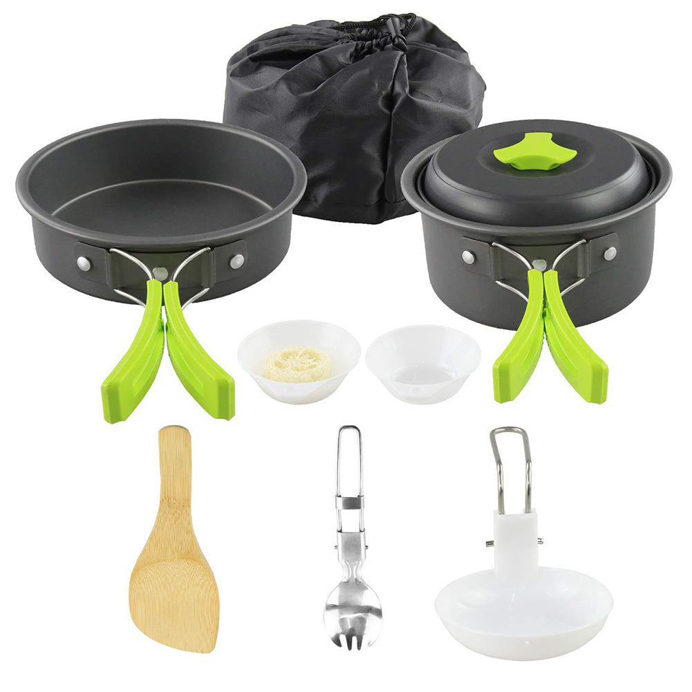 Camping Cookware Kit Outdoor