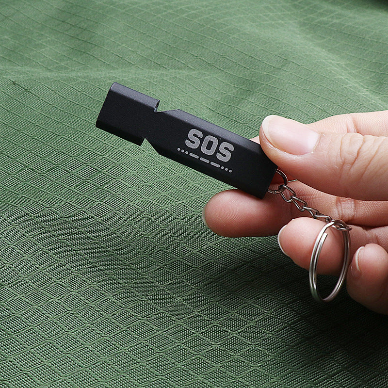 120dB Dual-Tube Emergency Survival Whistle
