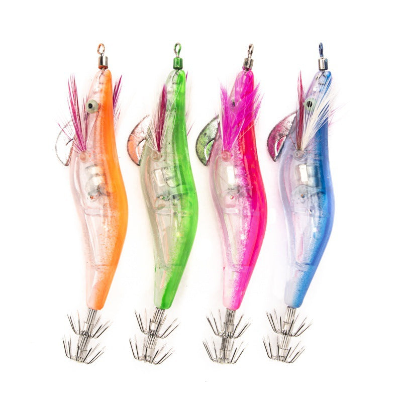 Bionic Shrimp Fishing Lures - Hard Bait Set (4 Colors)