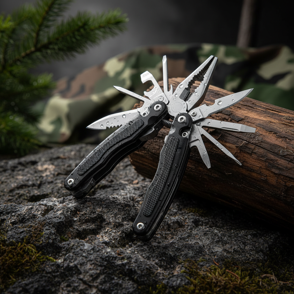 Tactical Multi-Tool Survival Kit